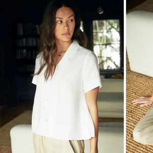 European Linen Short Sleeve Shirt